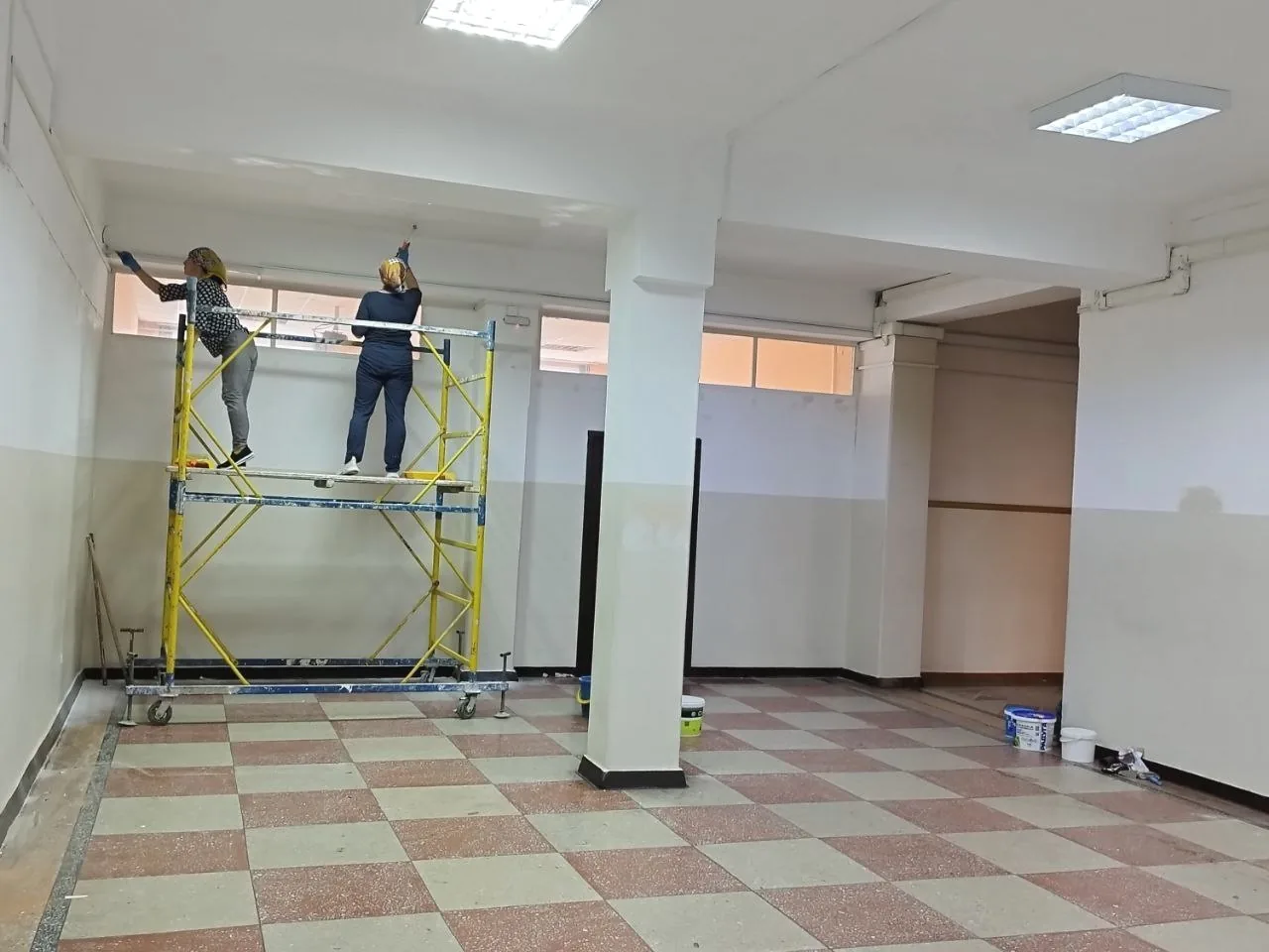 Лаунж-зона Сбера в СИБГИУ — работа на объекте, Спринт Медиа, Новокузнецк